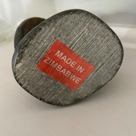 Polished Stone Rings Sculpture Feng Shui - Picture 3 of 3